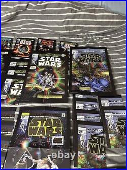 Star Wars Mini Comic Book (LOT) 1-6 Multiple All Except #2. 3-D Mini Posters