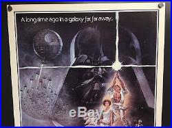Star Wars Movie Poster One Sheet Style A, 1977 27 x 41