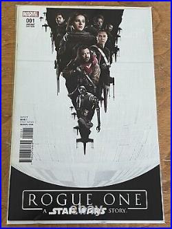 Star Wars Rogue One #1 115 Movie Poster Variant 1st Cassian Andor, Jyn Erso