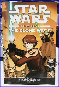 Star Wars Tales From The Clone Wars with both ROLLED poster 1st Cad Bane