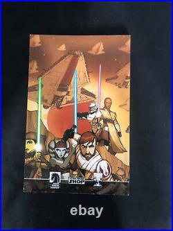 Star Wars Tales from the Clone Wars rare trade Paperback SIGNED (no posters)