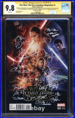 Star Wars The Force Awakens Adaptation (2016 Marvel) # 1 CGC Signature Series