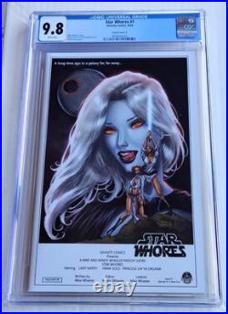 Star Whores #1? Star Wars Movie Poster? Variant CGC 9.8