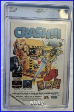 Static #1 CGC 9.8 1993 -Plus Trading Card, 2 Posters And Cardstock Introduction