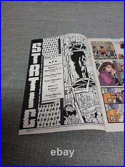 Static 1 First Issue Comic Poster Backing Board Card 4 Part Set Mural All Signed