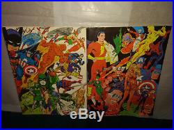 Steranko History Of Comics 1 & 2 1970 + Nick Fury Agent Of Shield Poster & MORE