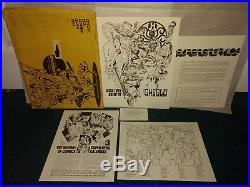 Steranko History Of Comics 1 & 2 1970 + Nick Fury Agent Of Shield Poster & MORE