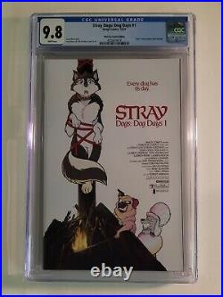Stray Dogs Dog Days #1 CGC 9.8 2021 Third Eye Comics Elvira Movie Poster Homage