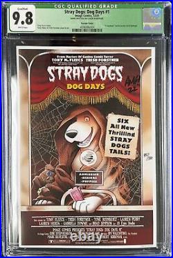 Stray Dogs Dog Days #1 Cgc Graded 9.8 Signed 85/180 By Tony Fleecs Creepshow