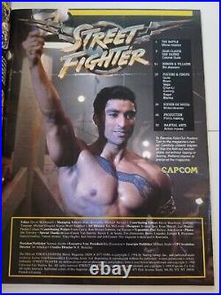 Street Fighter movie magazine special VF/NM (1994, Starlog) poster attached