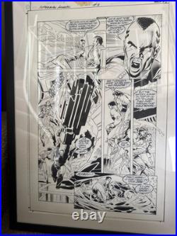 Superman Annual #8 Pg 33 Original Production Comic Book Art Rare Tom Grindherg
