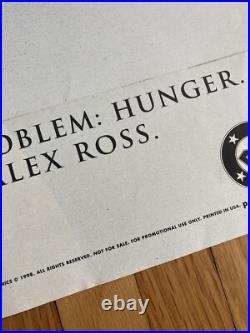 Superman Batman War on Crime DC Comic Dini Alex Ross promo poster subway 26x39