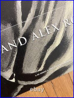 Superman Batman War on Crime DC Comic Dini Alex Ross promo poster subway 26x39