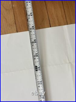 Superman Batman War on Crime DC Comic Dini Alex Ross promo poster subway 26x39