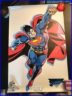 Superman Better Than Ever 1993 DC Comic LAMINATED Poster 35in x 23in Poster