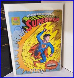 Superman Modern Classic comic India variant very rare He-Man & MOTU Pinup poster
