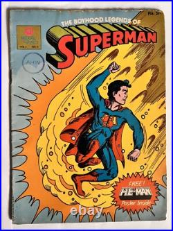 Superman Modern Classic comic India variant very rare He-Man & MOTU Pinup poster