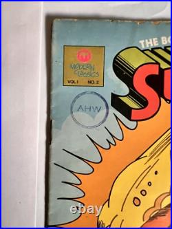 Superman Modern Classic comic India variant very rare He-Man & MOTU Pinup poster