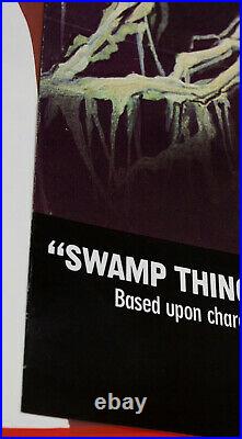 Swamp Thing Original 1982 UK One Sheet Film Poster comic book Wes Craven artwork