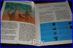 Swordquest Waterworld ATARI 2600 Box, Manual, Comic book, missing poster