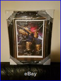 THANOS ON THRONE Framed Art Print by Sideshow Avengers/Infinity War/Gauntlet