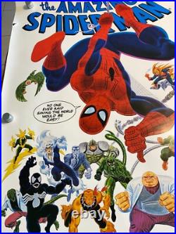THE AMAZING SPIDERMAN ALONG WITH VARIOUS Nemesis, ORIGINAL MOVIE POSTER