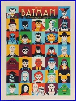 THE NEW BATMAN ADVENTURES 20/225 Limited MONDO Art Print Poster Perillo DC 18x24