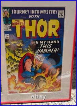 THOR/MARVEL COMICS Framed Artwork Journey Into Mystery #118,119,112 & #120