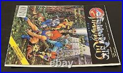 THUNDERCATS MAGAZINE PREMIERE ISSUE 1 COMIC BOOK 1ST PRINT 1987 WithPOSTER