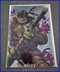 TMNT Mutant Ninja Turtles Foil Comic Book Set Of 10 Kirkham NYCC Exclusive