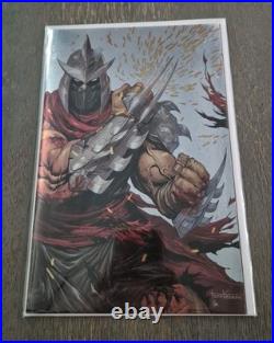 TMNT Mutant Ninja Turtles Foil Comic Book Set Of 10 Kirkham NYCC Exclusive