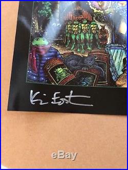 TMNT SDCC 2012 Signed Kevin Eastman Exclusive Poster 9.5x24.25 IDW Very Rare
