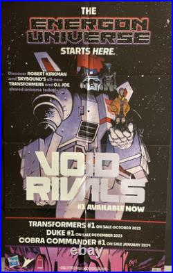 TRANSFORMERS #1 29 Comics ENERGON UNIVERSE Image 2023 PROMO POSTERS+