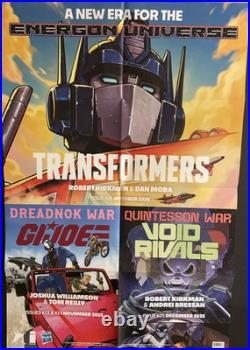 TRANSFORMERS #1 29 Comics ENERGON UNIVERSE Image 2023 PROMO POSTERS+