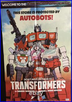 TRANSFORMERS #1 29 Comics ENERGON UNIVERSE Image 2023 PROMO POSTERS+