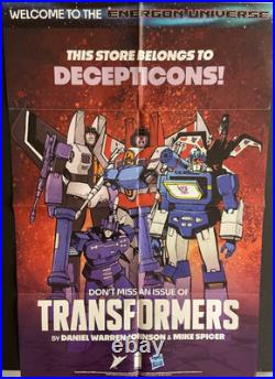 TRANSFORMERS #1 29 Comics ENERGON UNIVERSE Image 2023 PROMO POSTERS+