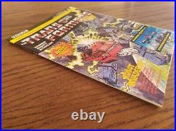 TRANSFORMERS UK COMIC ISSUE NO. 1 FIRST MARVEL 20TH SEPT 1984 High Grade + POSTER
