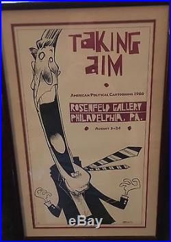 Taking Aim signed, numbered Bill Watterson poster-print (Calvin & Hobbes)