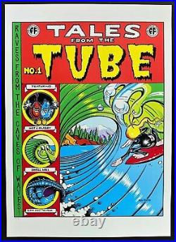 Tales From The Tube POSTER Rag Paper Archival Silkscreen Edition Rick Griffin