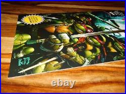 Teenage Mutant Ninja Turtles Comic Art Poster Book Kevin Eastman Signed & Sketch