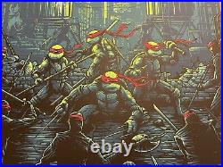 Teenage Mutant Ninja Turtles TMNT Comic Book Mondo Art Print Poster Dan Mumford