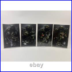 Teenage Mutant Ninja Turtles TMNT Comic Book Set of 4 Clayton Crain Limited 242