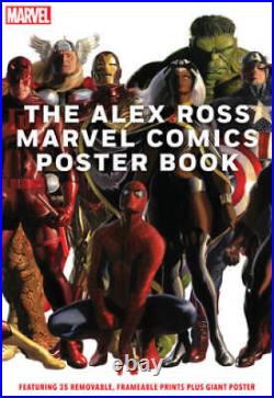 The Alex Ross Marvel Comics Poster Book Paperback By Ross, Alex GOOD