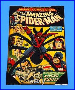 The Amazing Spider-Man #135 CGC 8.0 plus19 x 13 Wooden Poster