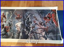 The Amazing Spider-Man Spider-verse Gabriele Dell'Otto Poster Print Marvel Rare