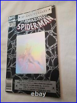 The Amazing Spider-man 365 Marvel Comics Key 1st 2099 Nm Newsstand With Poster