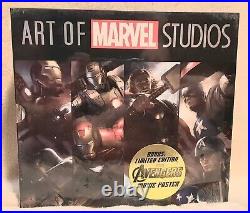 The Art Of Marvel Studios Limited Ed. Avengers Movie Poster 4 Book Slipcase New