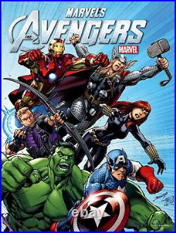 The Avengers Assemble #1 Mark Bagley Art MCU Marvel Comic Book Poster Artwork