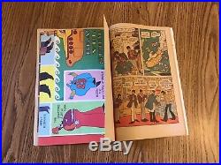 The Beatles Yellow Submarine 1968 comic book C-8 condition with attached poster