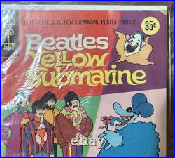 The Beatles Yellow Submarine Gold Key 1968 Comic Book Very Good No Poster